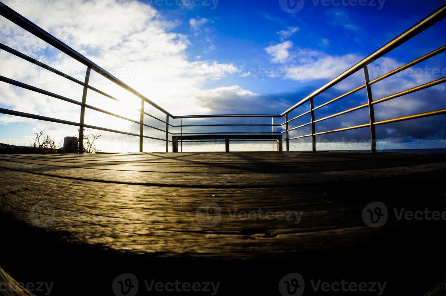 vue panoramique sur la jetée photo