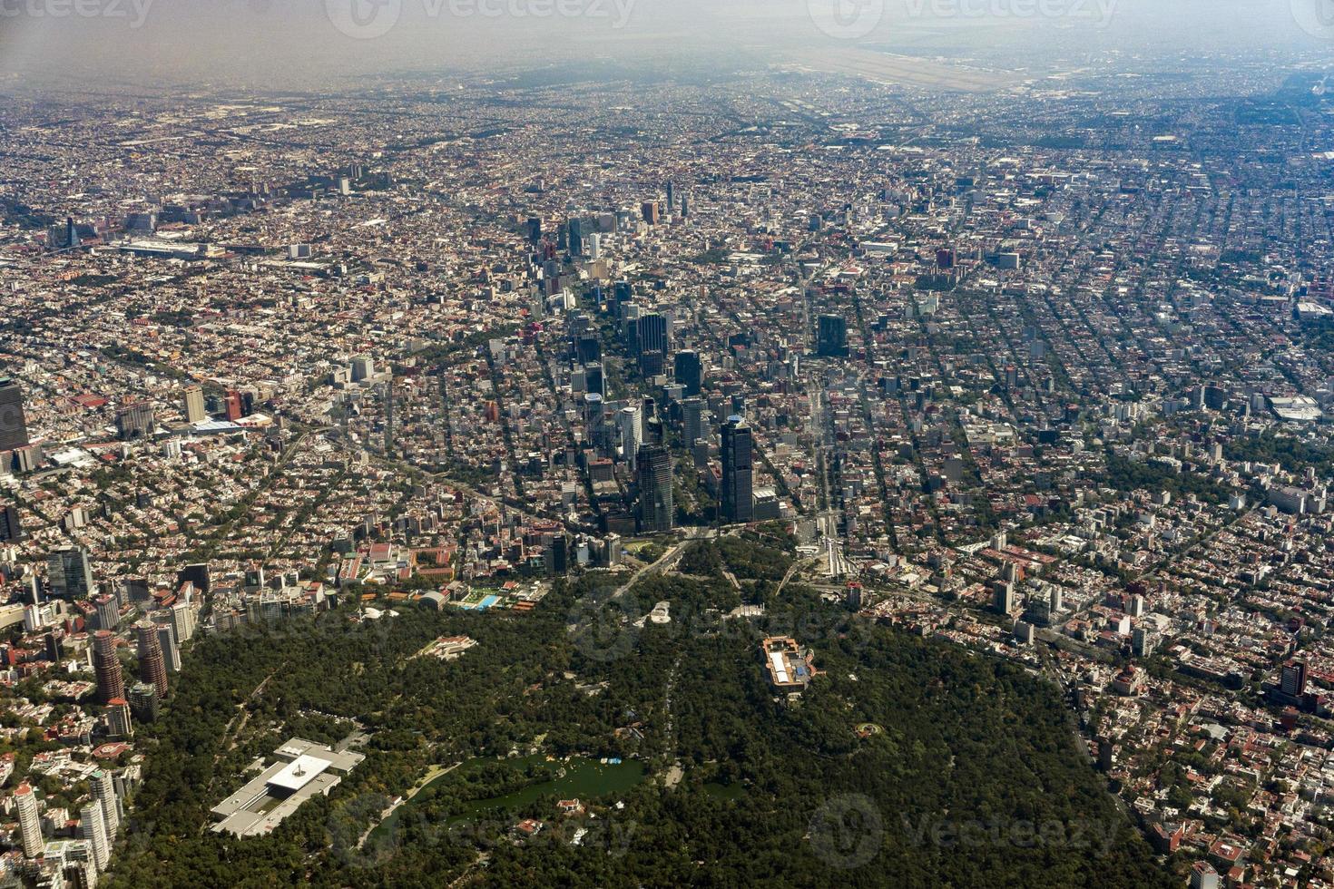 mexico ville vue aérienne paysage urbain panorama photo