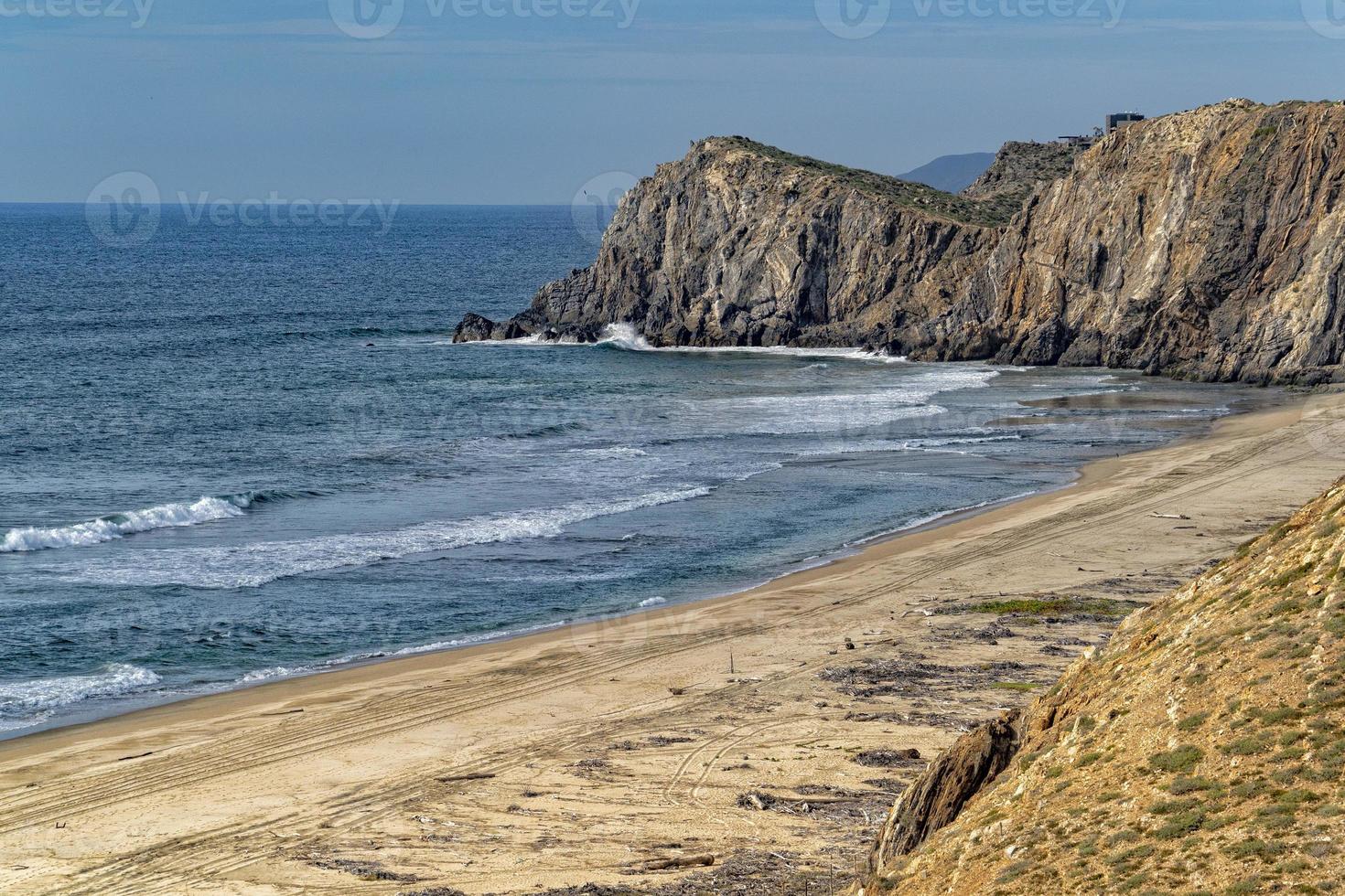 mexique baja california cabo san lucas road côte pacifique aérienne photo