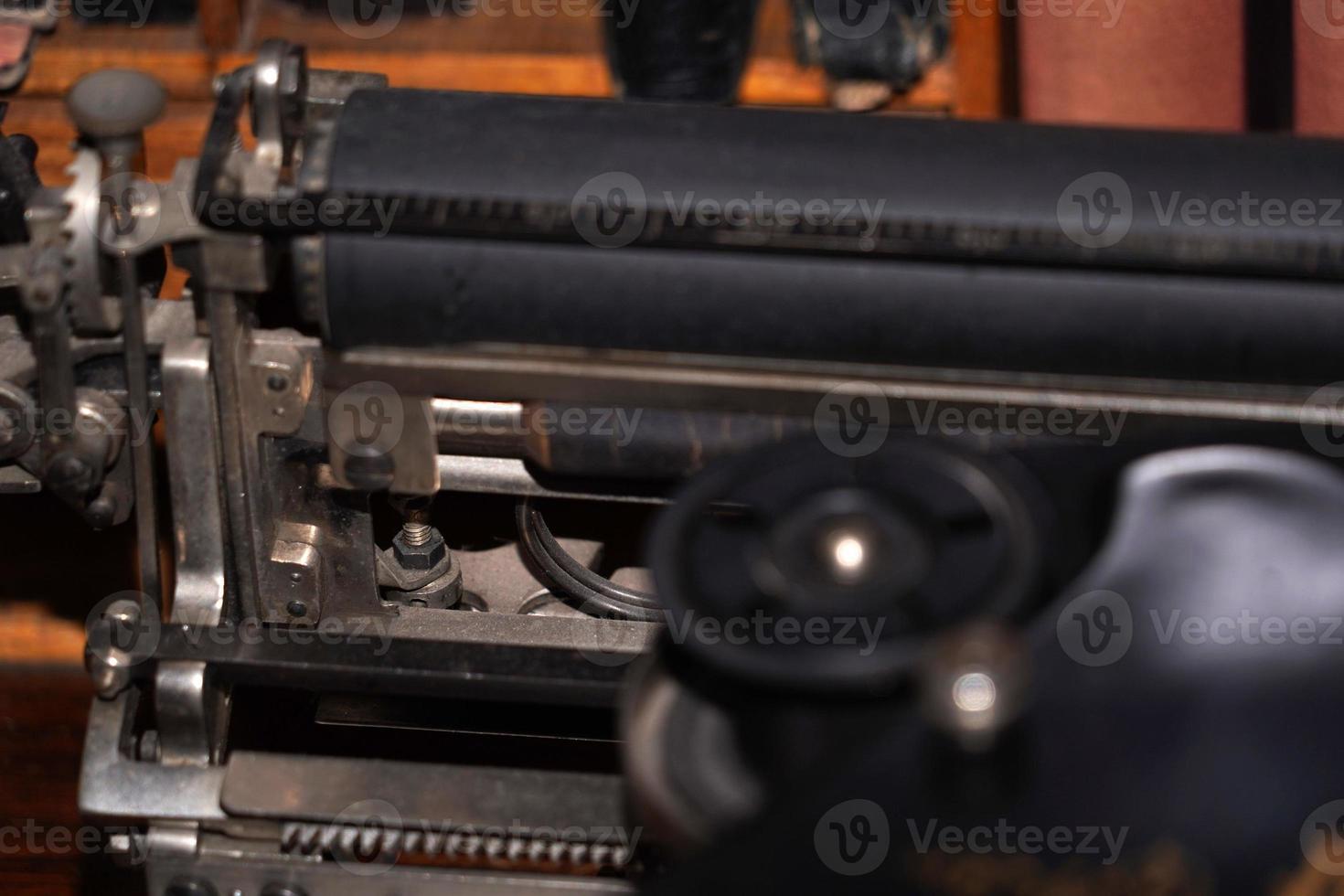 vieilles clés de machine à écrire photo