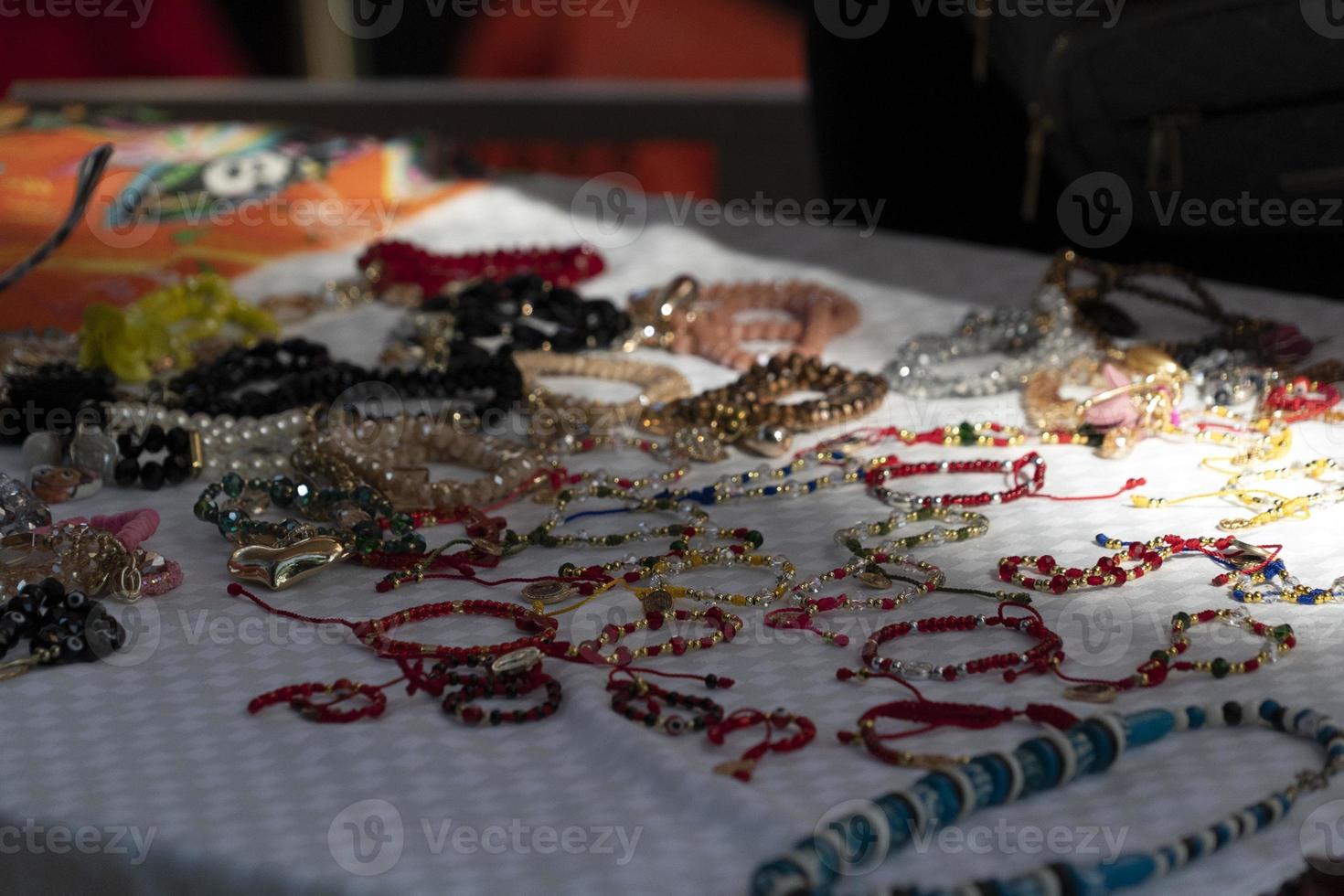 Bijoux mexicains sur street market la paz baja california sur mexico photo