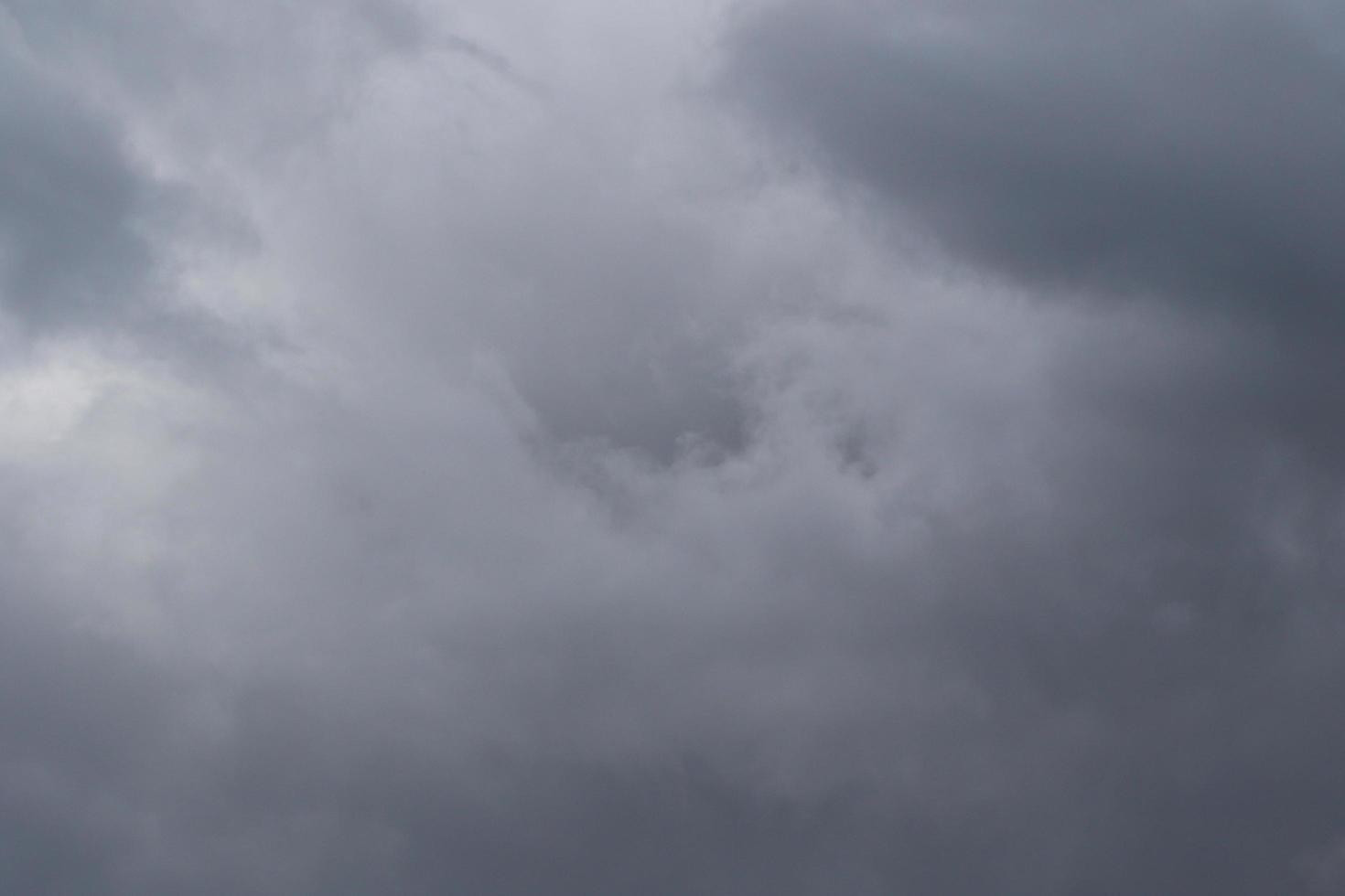 temps orageux et nuages sombres photo