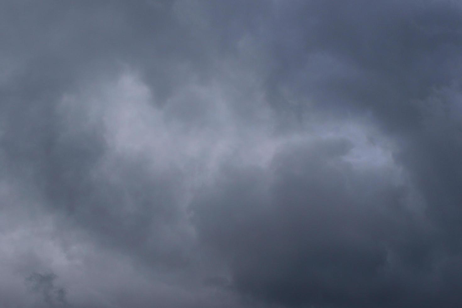 temps orageux et nuages sombres photo