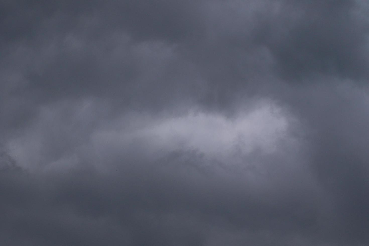 temps orageux et nuages sombres photo