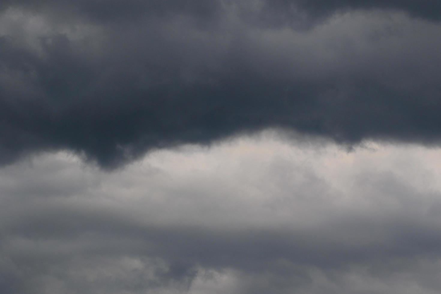 temps orageux et nuages sombres photo