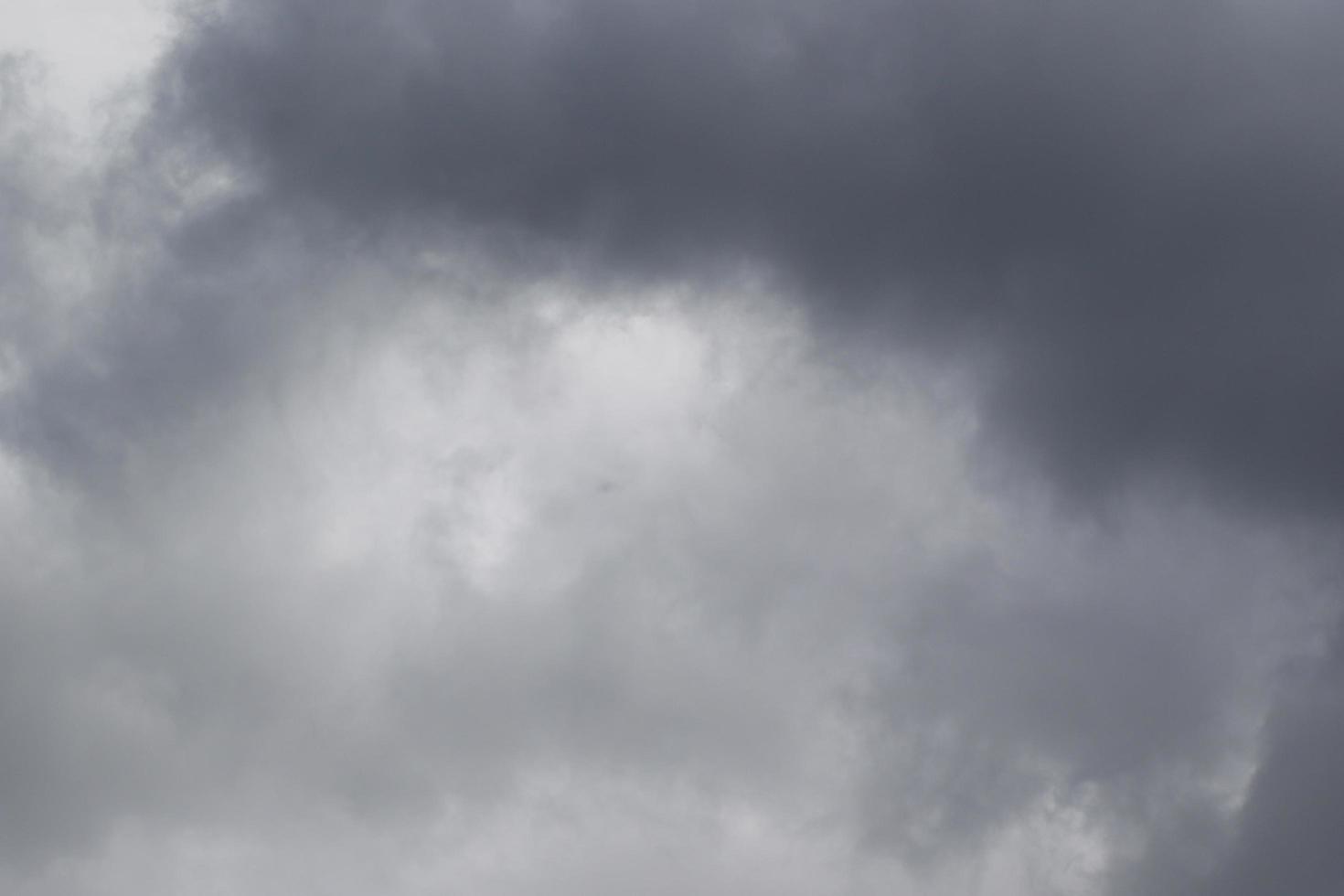 temps orageux et nuages sombres photo