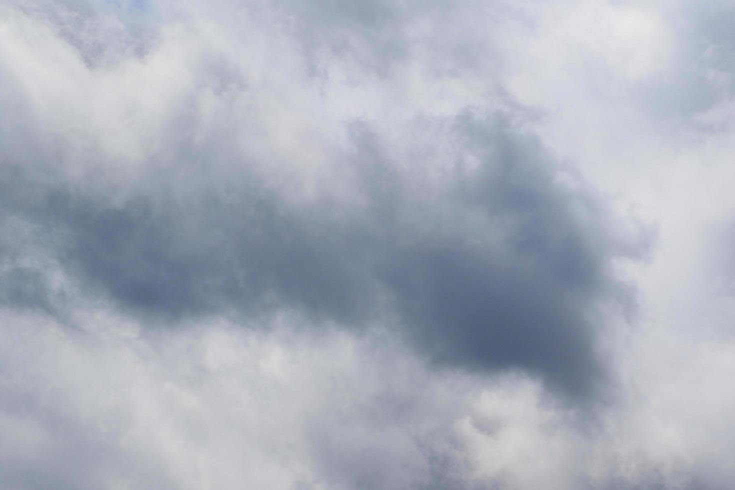 temps orageux et nuages sombres photo