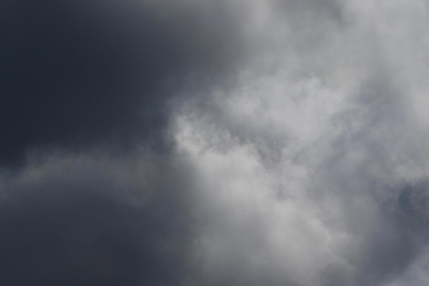 temps orageux et nuages sombres photo