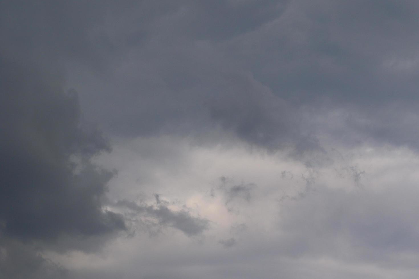 temps orageux et nuages sombres photo