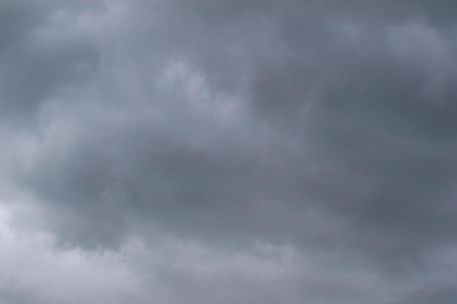 temps orageux et nuages sombres photo