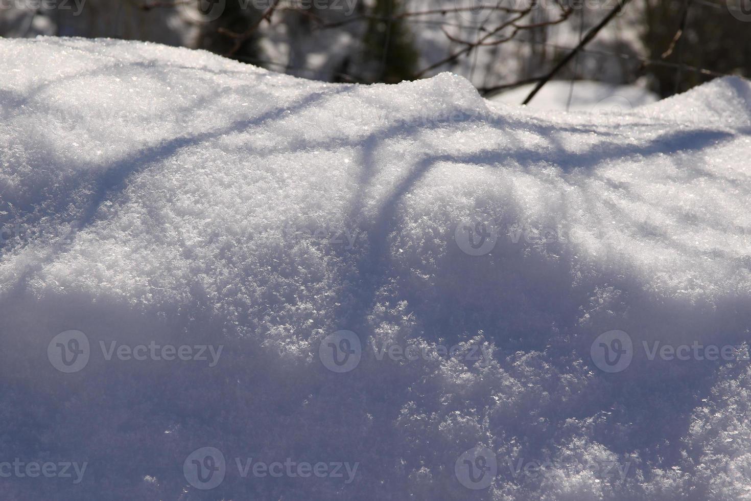 paysage d'hiver dans les alpes autrichiennes photo