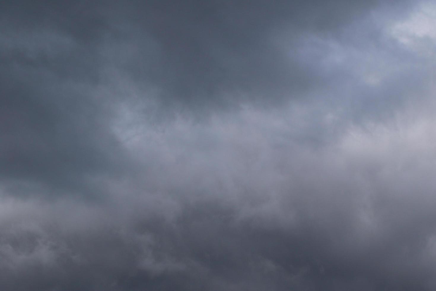 temps orageux et nuages sombres photo