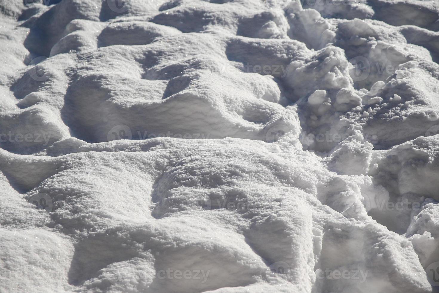 paysage d'hiver dans les alpes autrichiennes photo