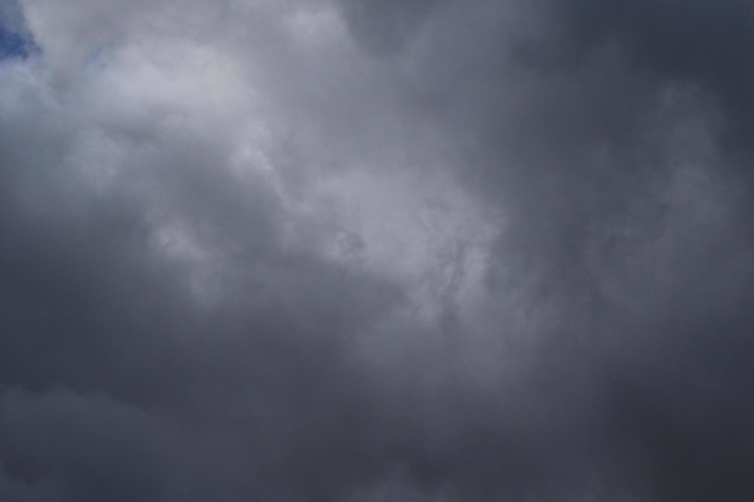 temps orageux et nuages sombres photo