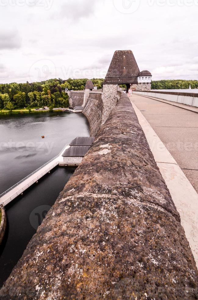 vue d'un barrage allemand photo