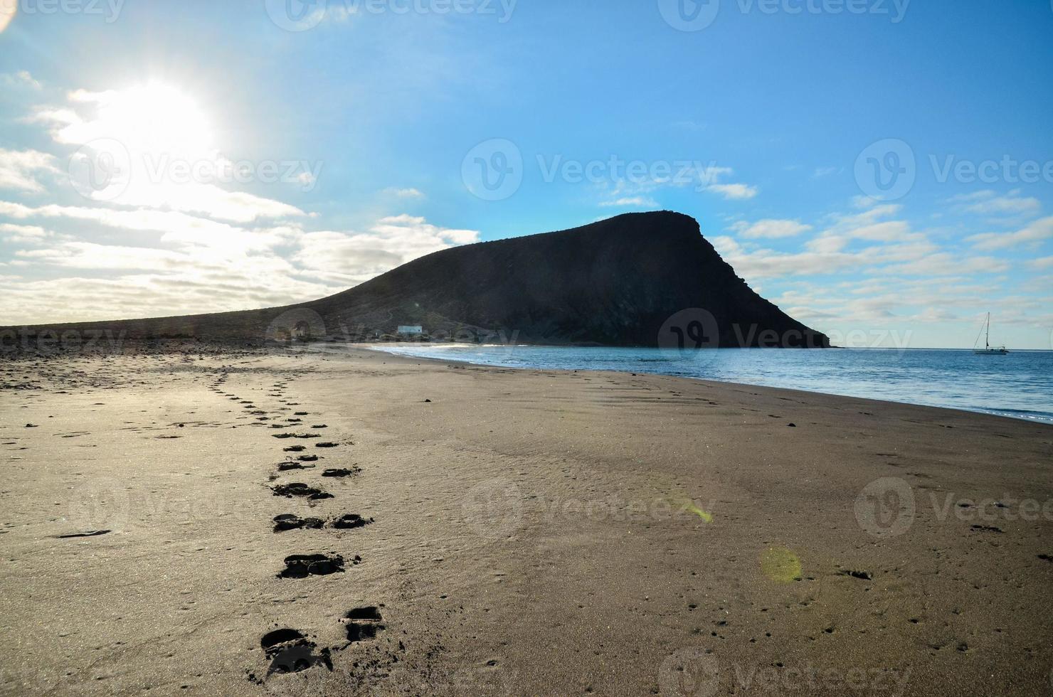 paysage marin en été photo