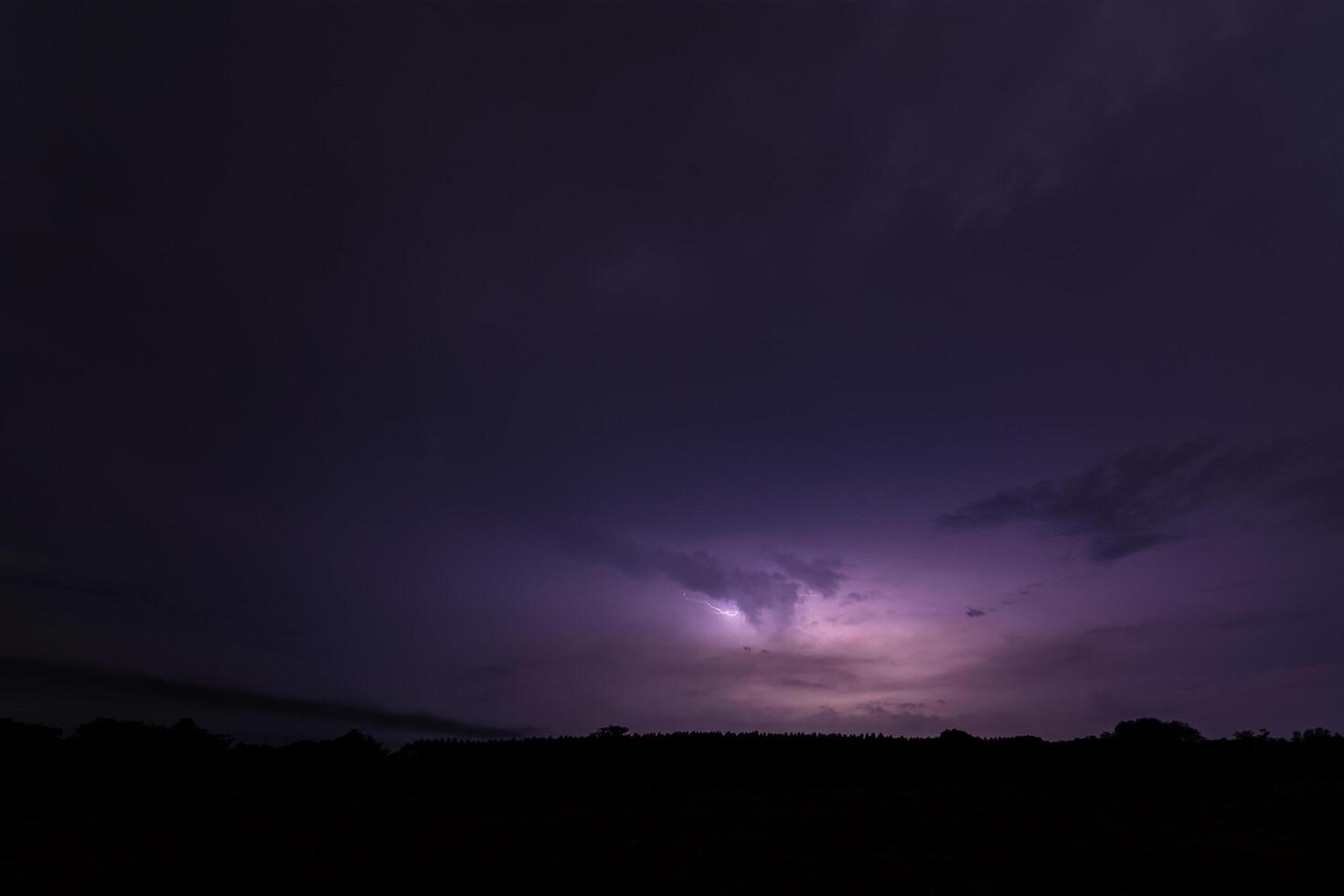 éclair la nuit photo