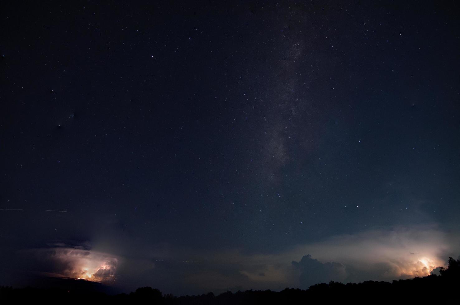 éclair la nuit photo