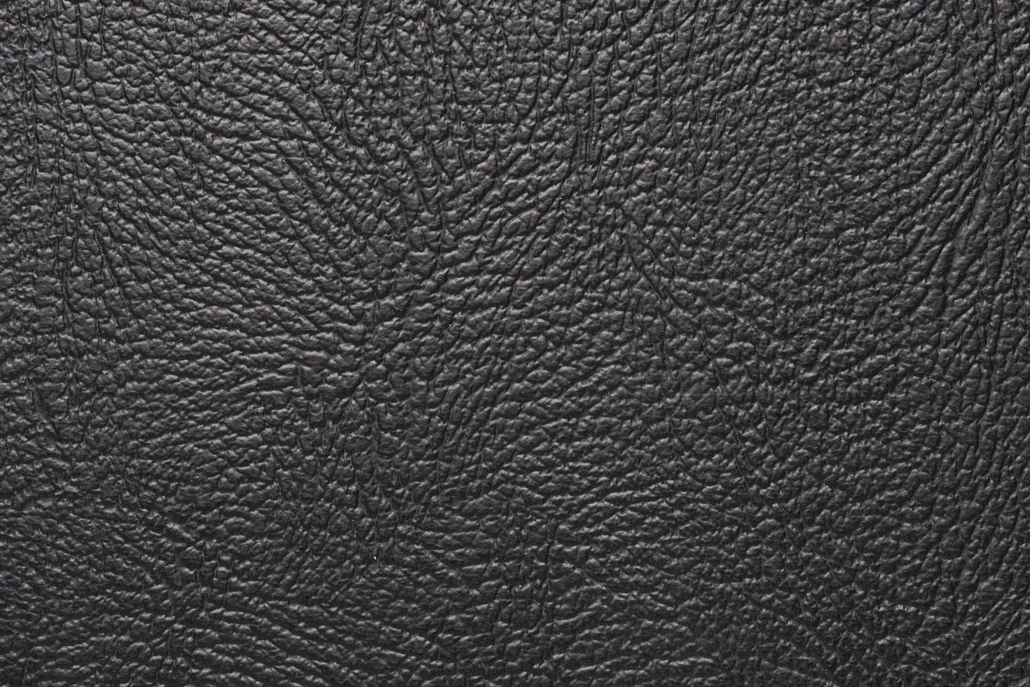 macro texture fragment de papier peint en cuir noir photo