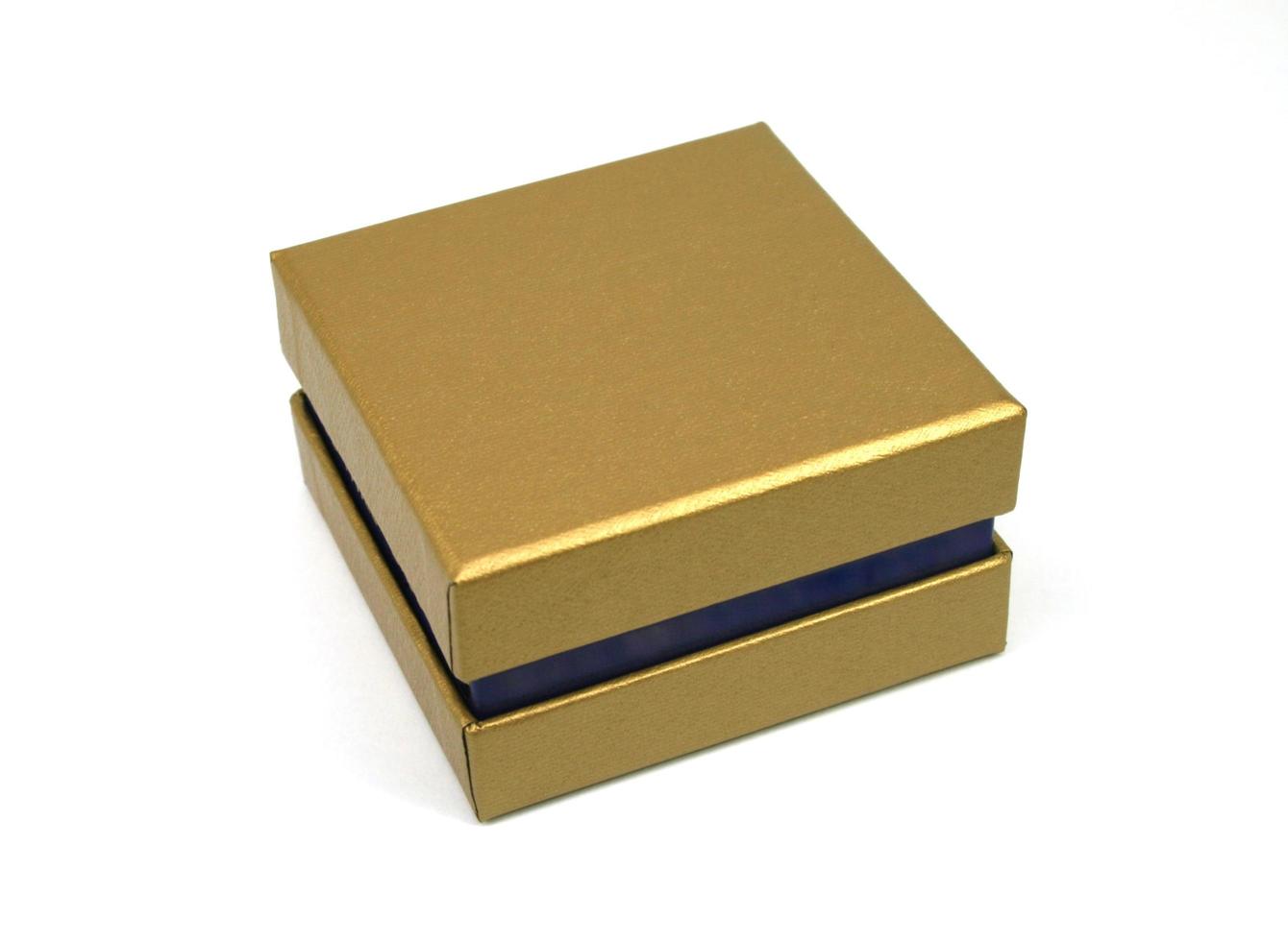 coffret cadeau doré photo