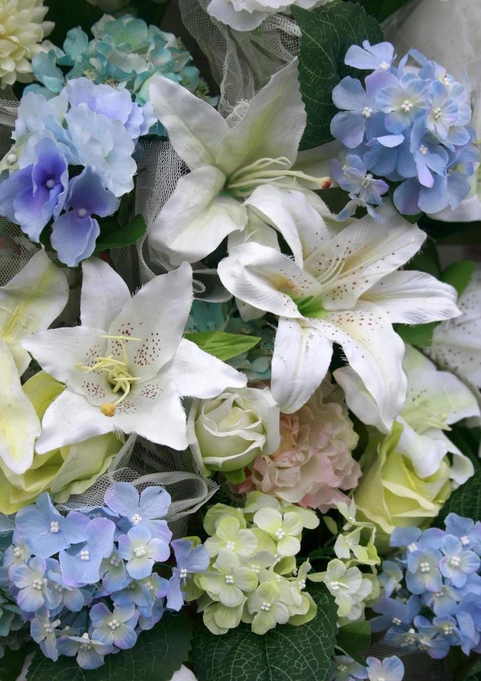 bouquet de fleurs mélangées pour le fond photo
