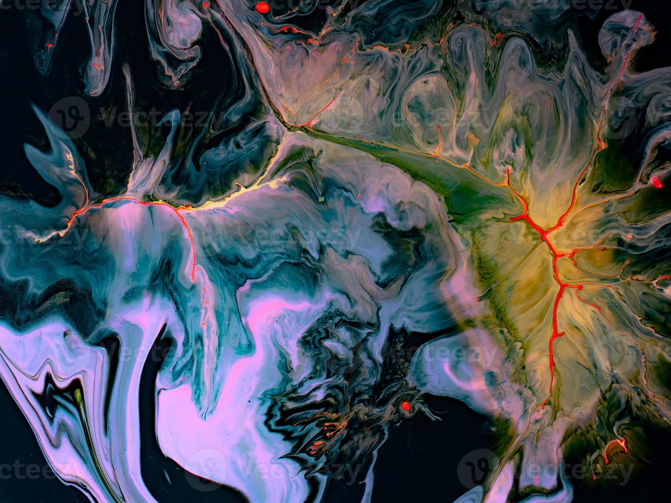 peinture abstraite en marbre coloré photo