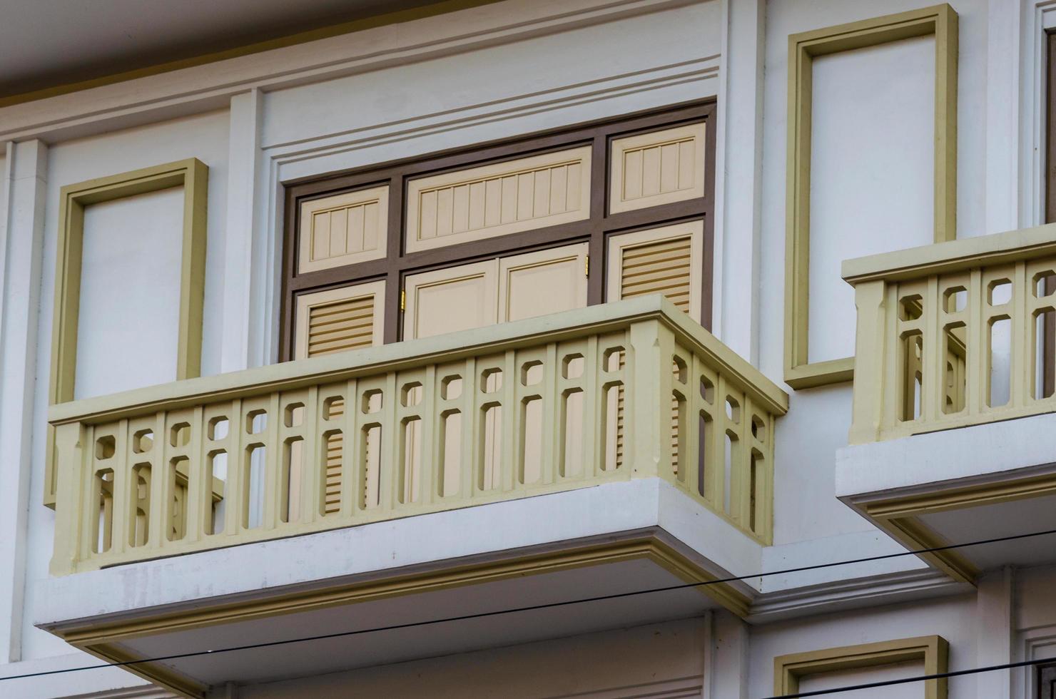 balcon de fenêtre en thaïlande photo