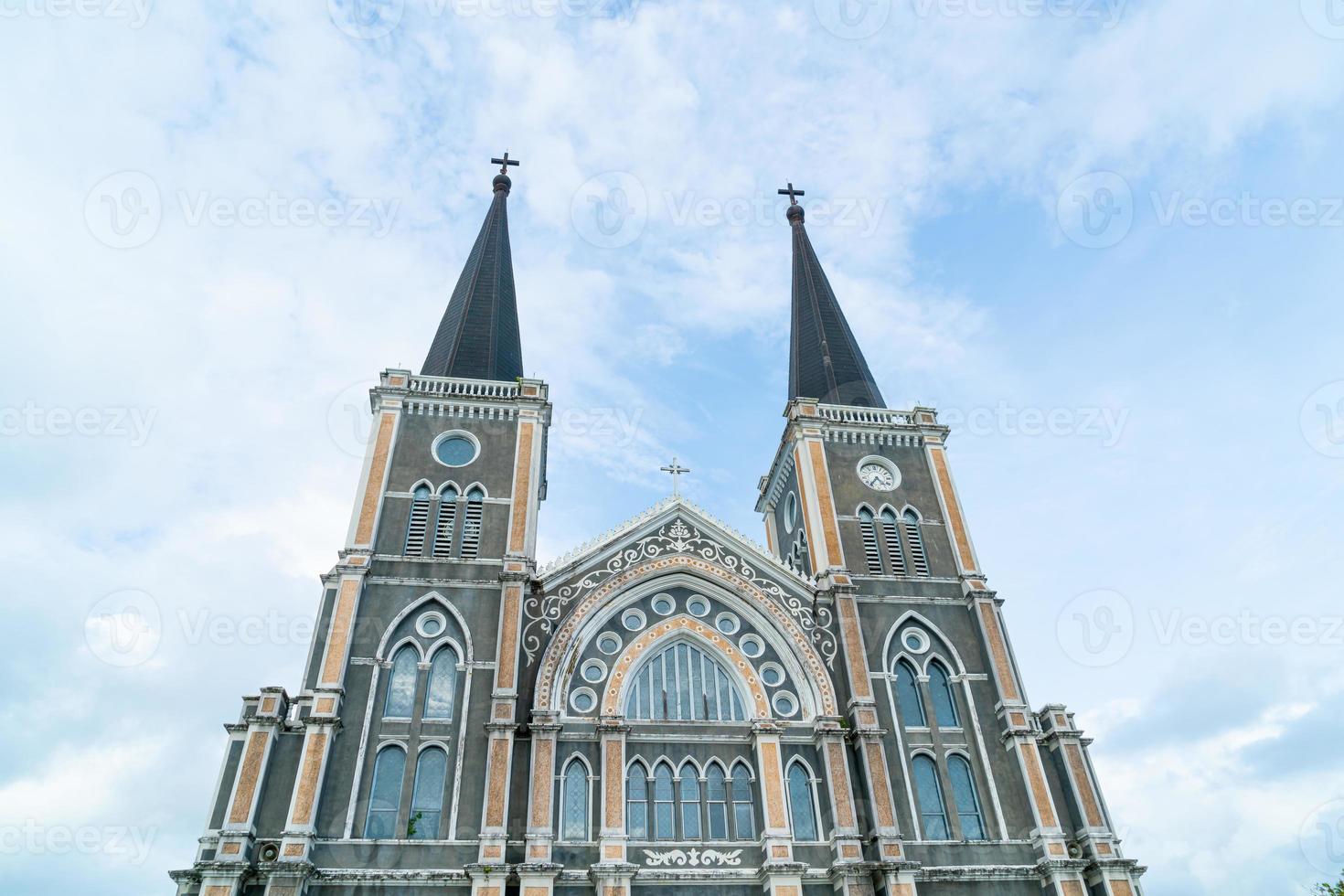 cathédrale de l'immaculée conception à chanthaburi en thaïlande photo