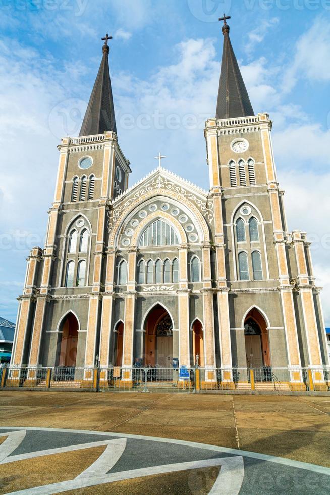 cathédrale de l'immaculée conception à chanthaburi en thaïlande photo