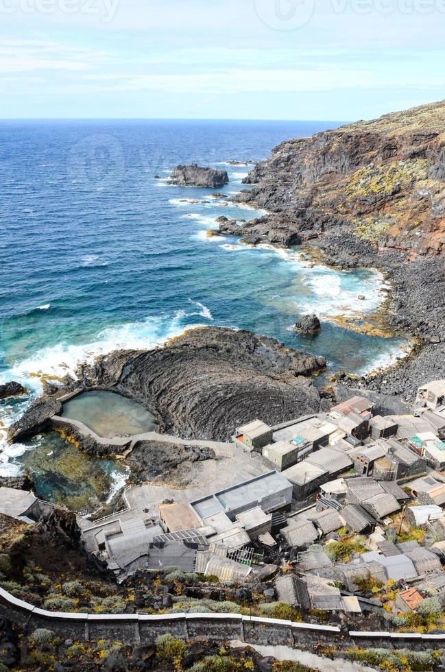 vue panoramique sur la côte photo