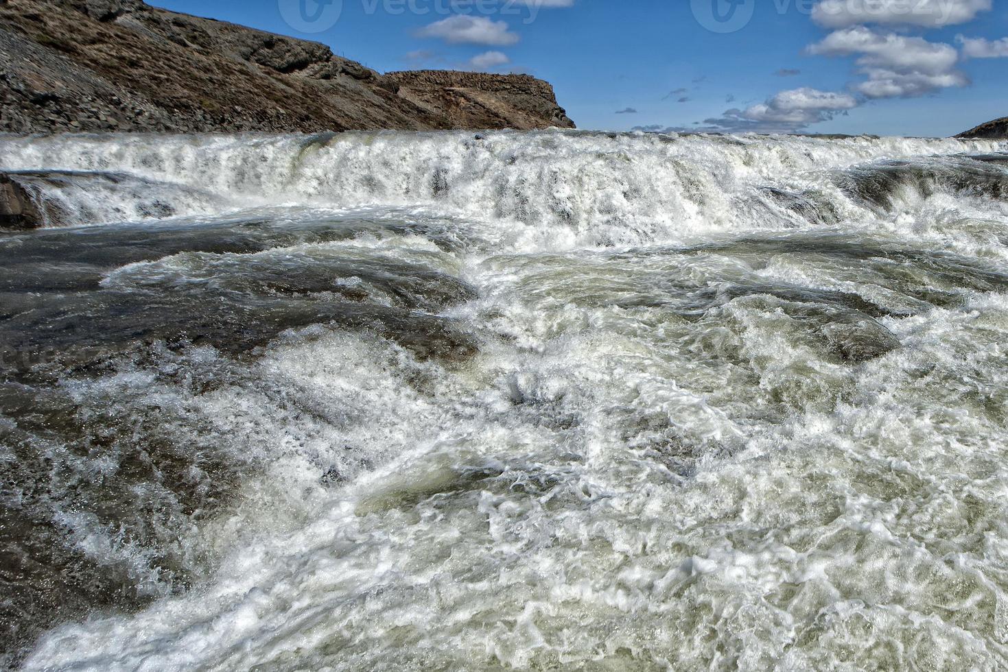 cascade de Gulfoss en Islande photo