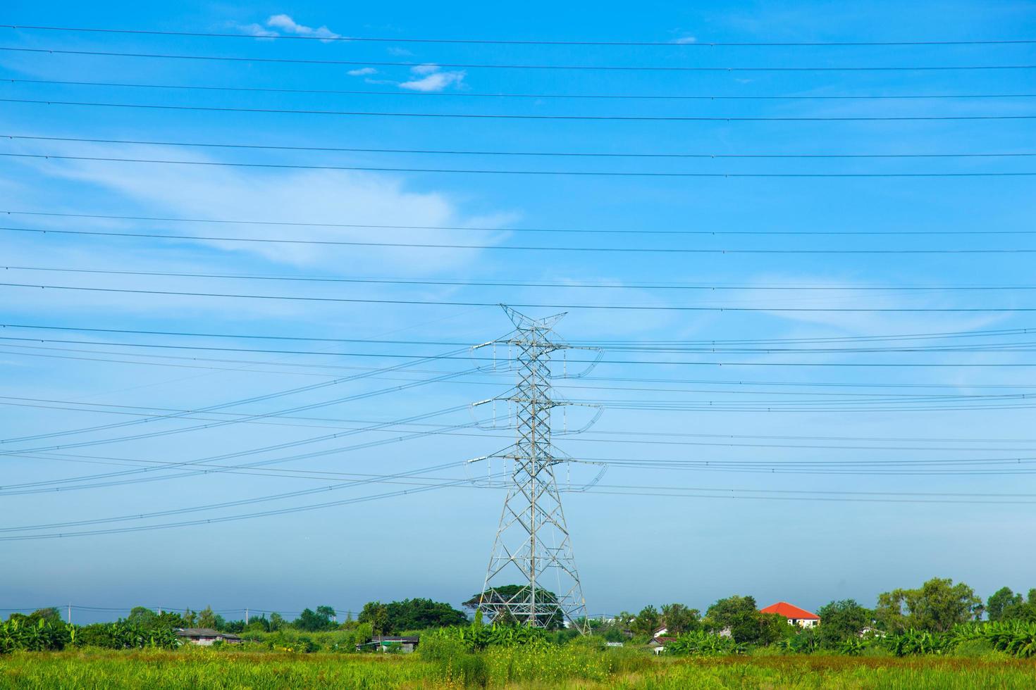 tour à haute tension en Thaïlande photo