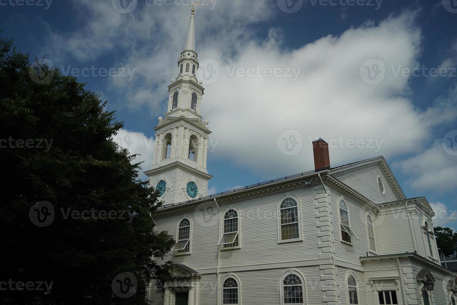 providence rhode island bâtiments historiques première église baptiste d'amérique photo