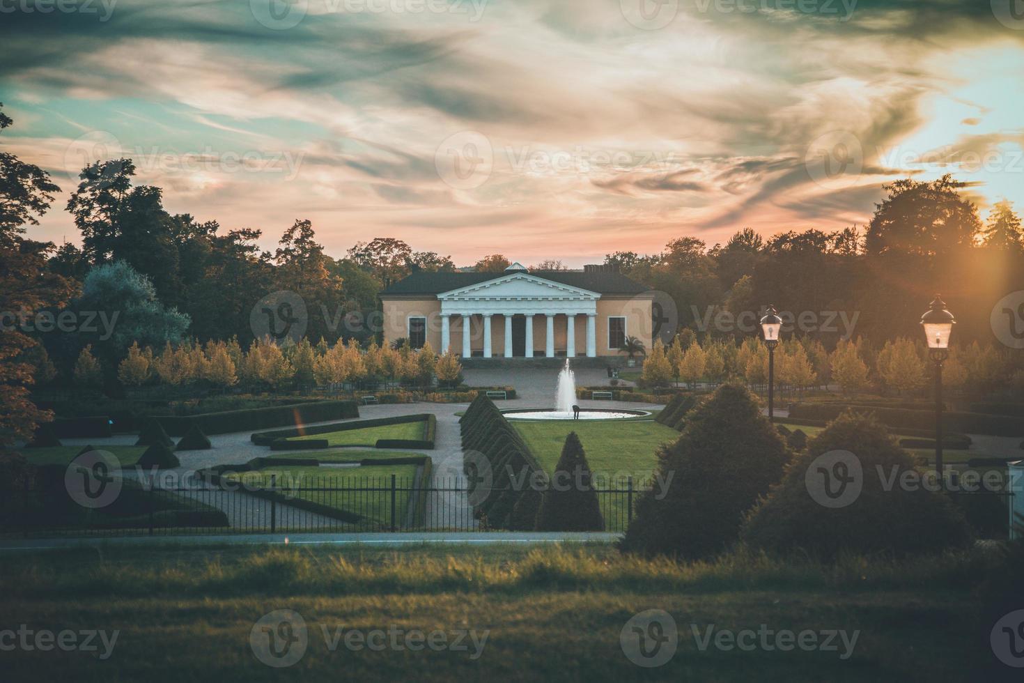 vues d'uppsala, suède à l'automne photo