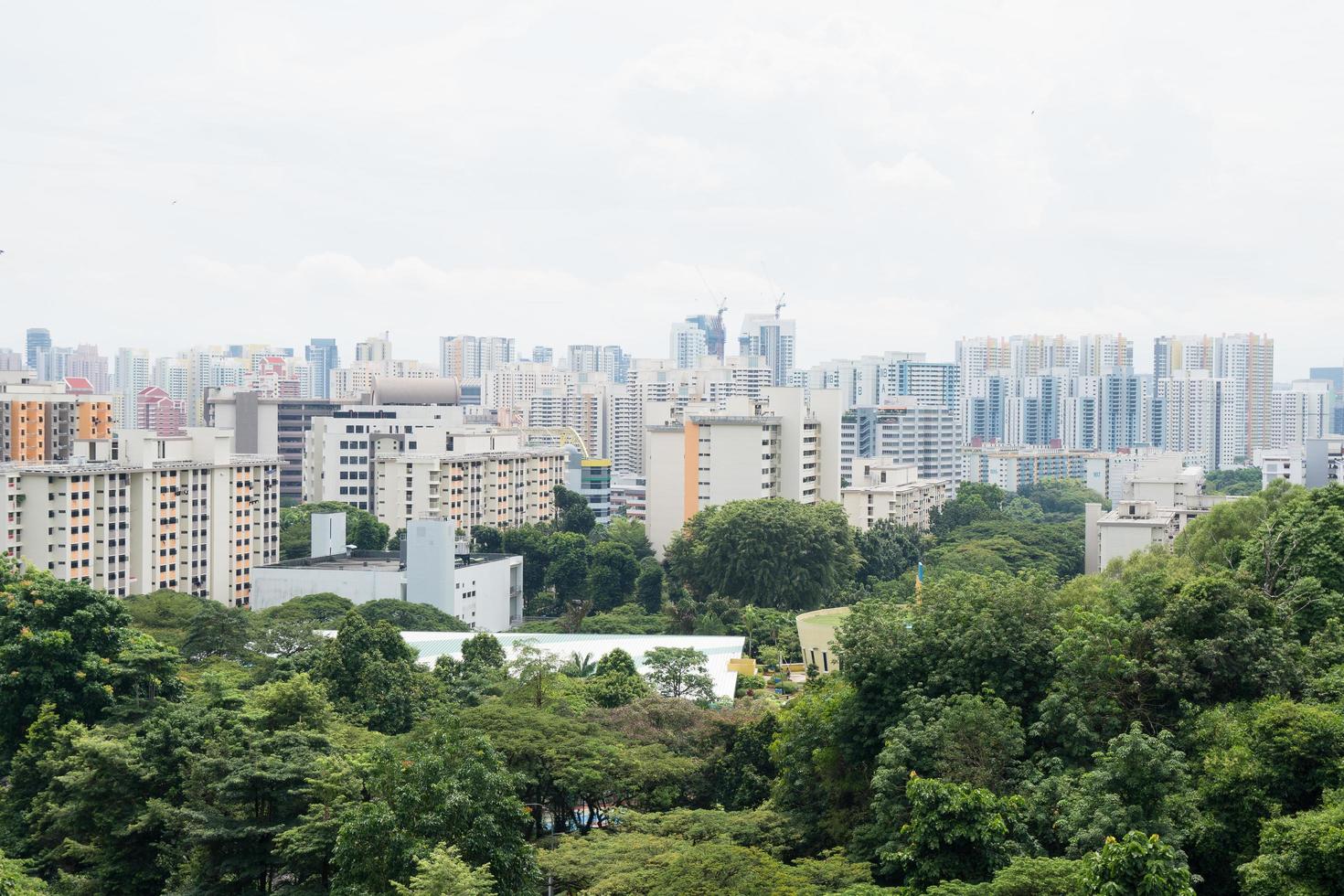 paysage urbain à singapour photo