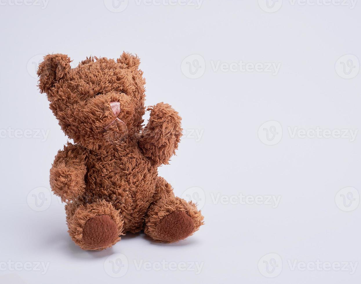 petit ours en peluche marron photo