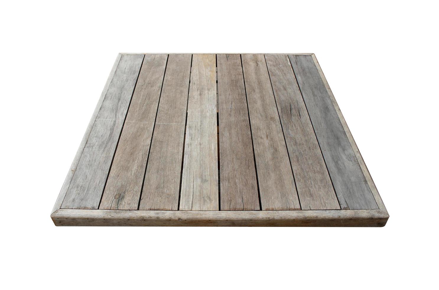 surface de table en bois photo