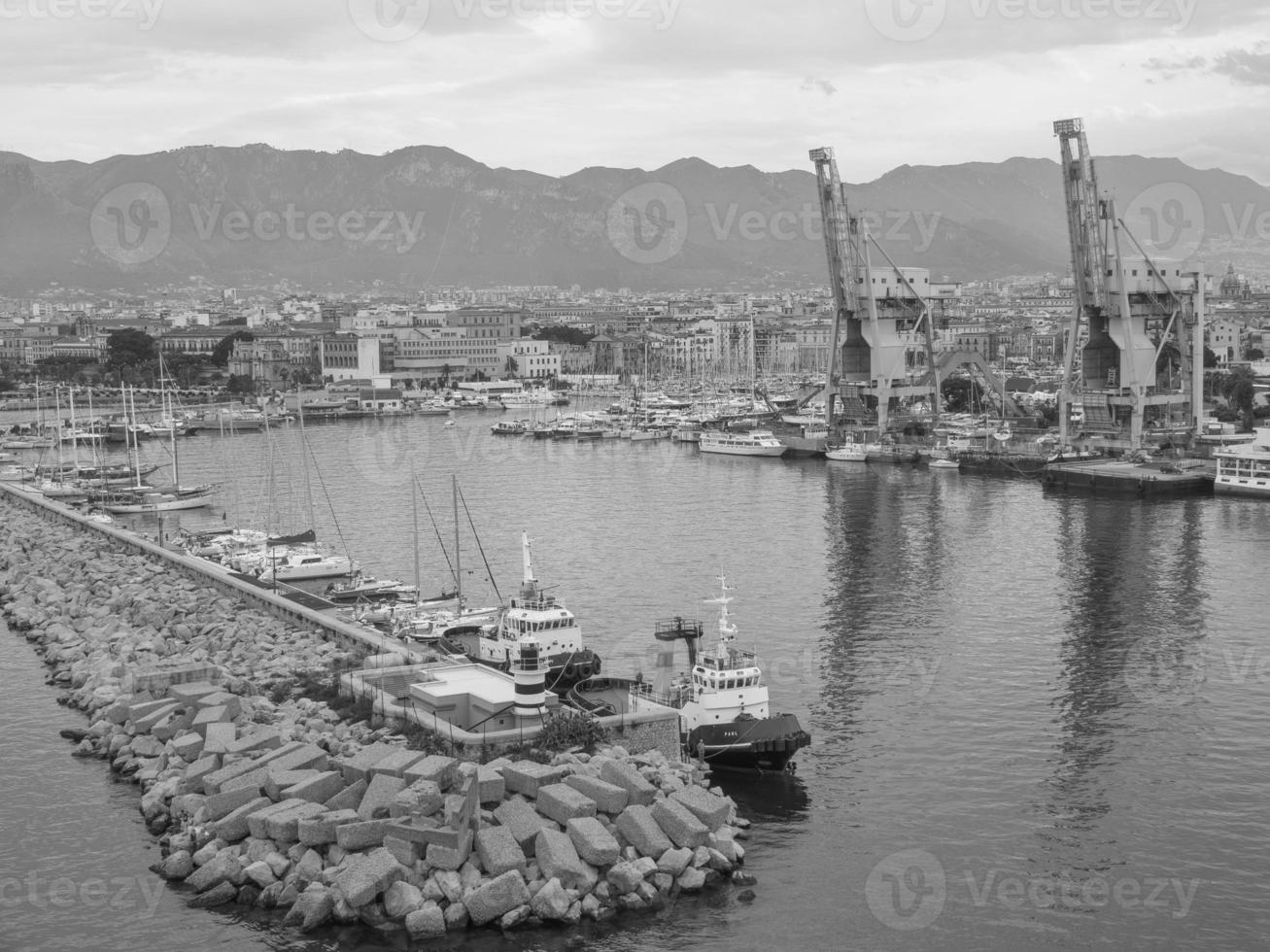 la ville italienne de palerme photo