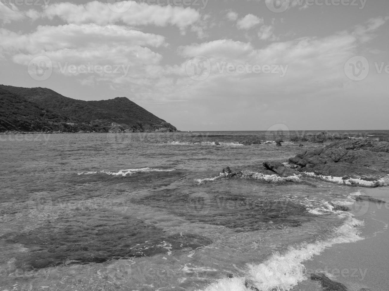 île de corse en france photo