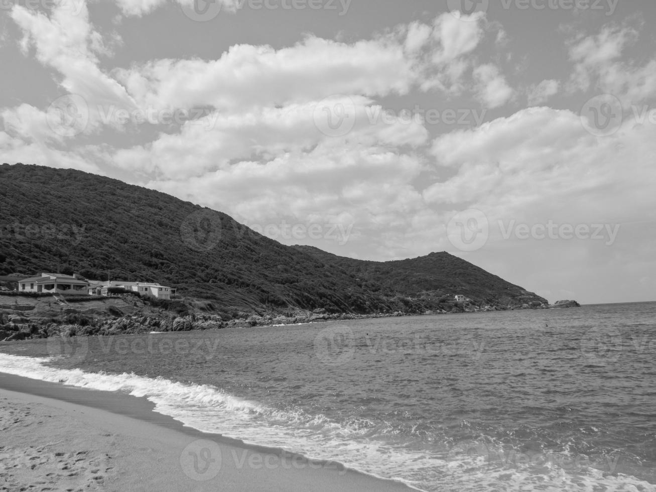 île de corse en france photo