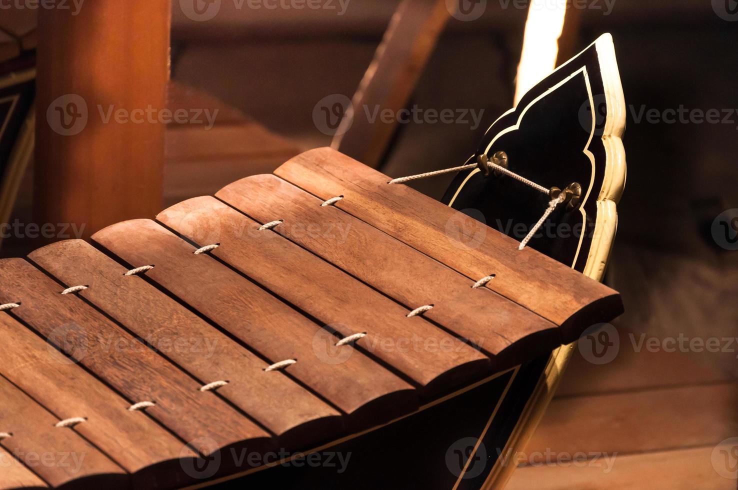 le xylophone est un instrument de musique thaïlandais. instruments thaïlandais unique instrument musical et asiatique de la thaïlande. photo