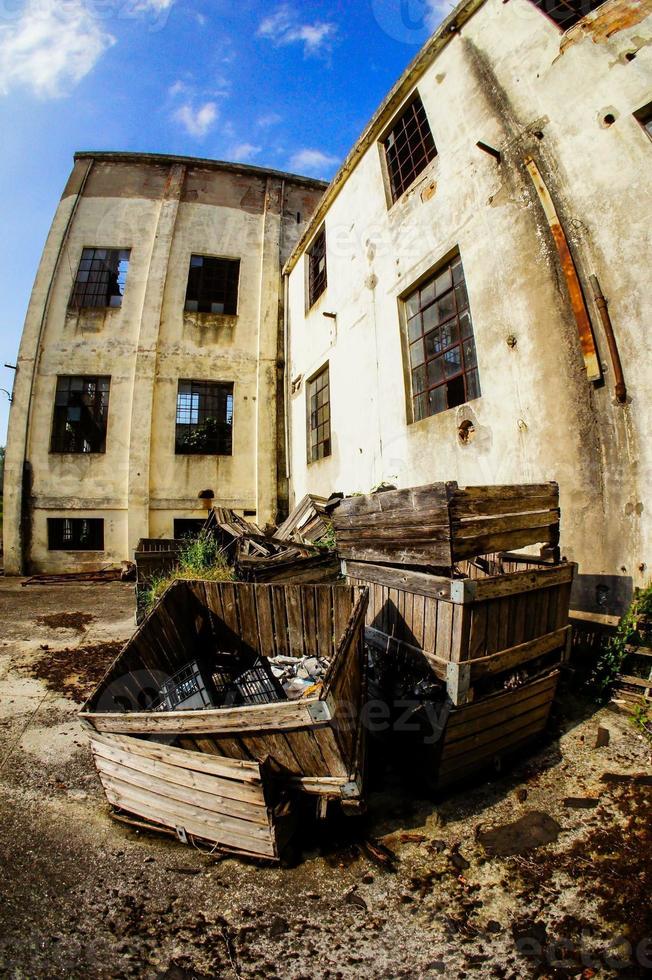 vue du site abandonné photo