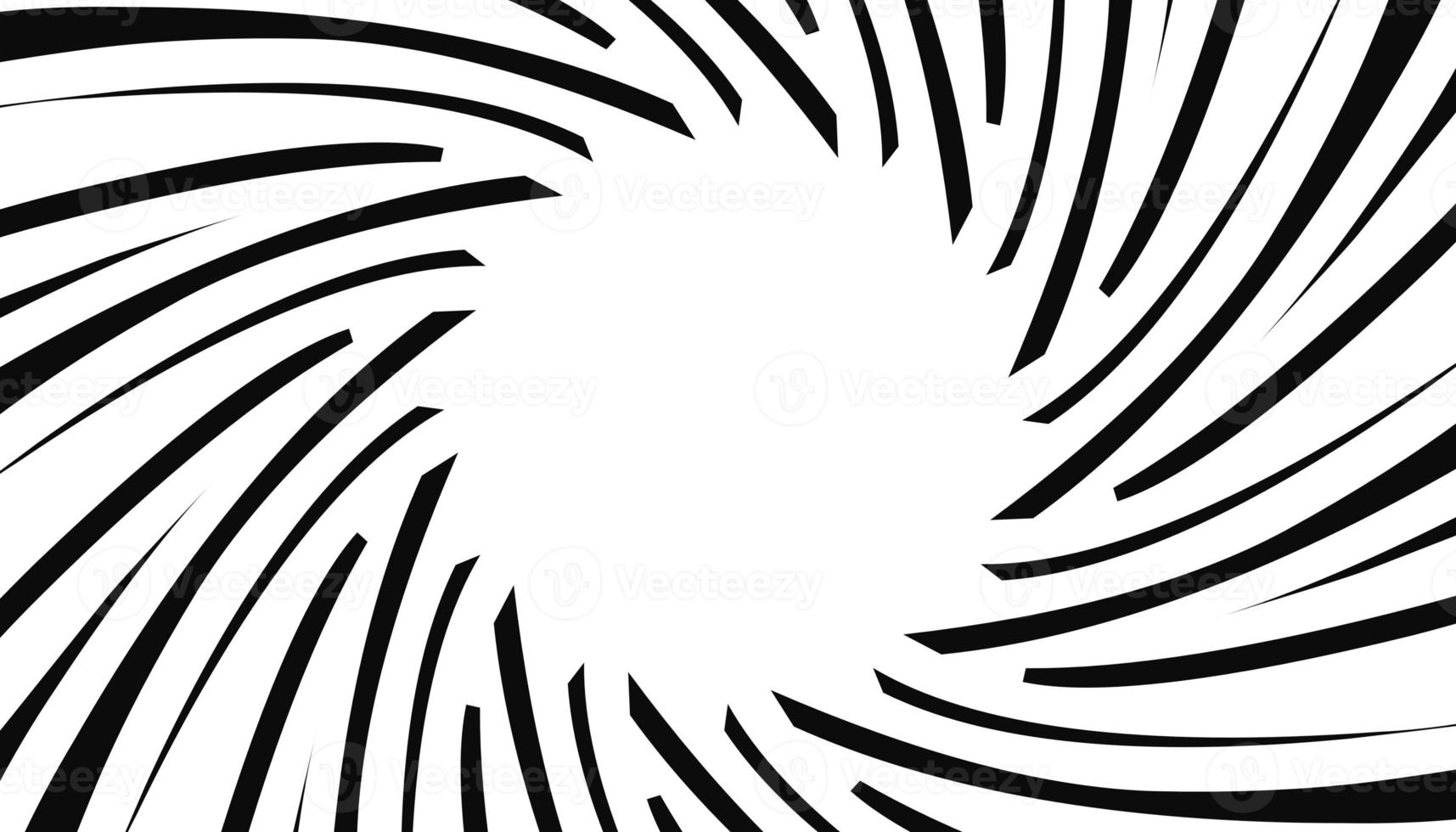 fond d'illustration blanc avec motif en spirale noire photo