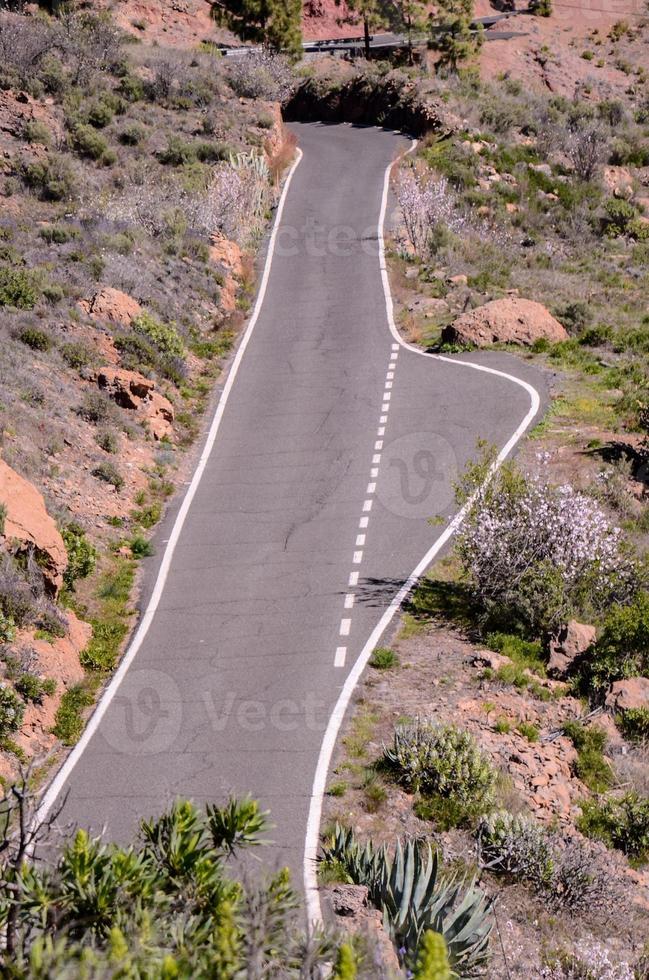 vue panoramique sur la route photo