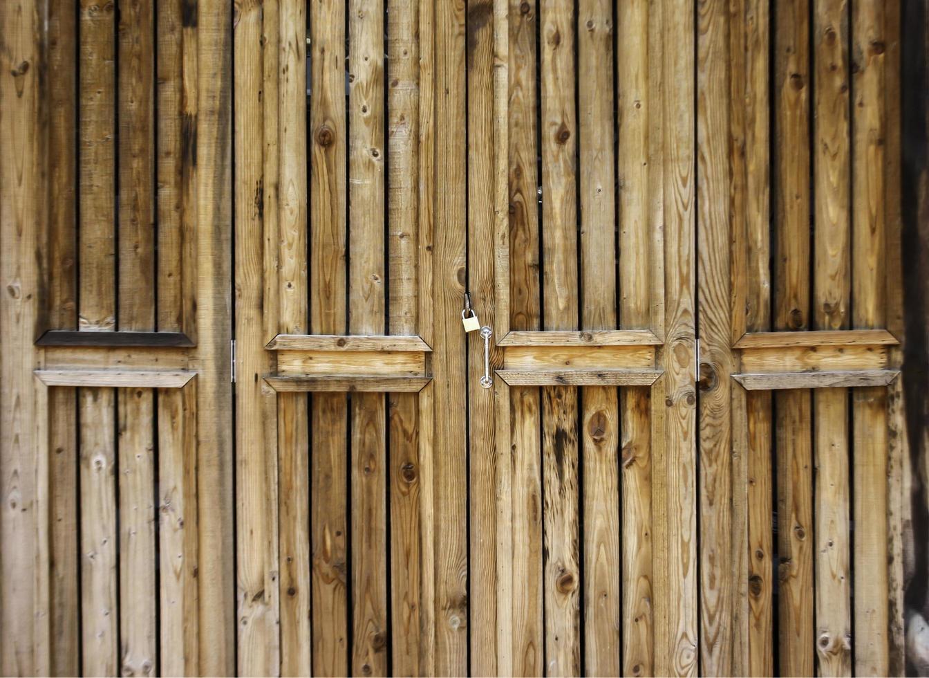 portes en bois grungy photo