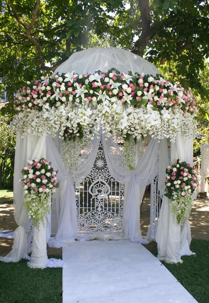 pavillon de tente de mariage photo