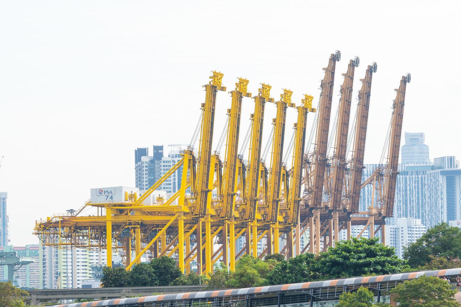 grues à singapour photo