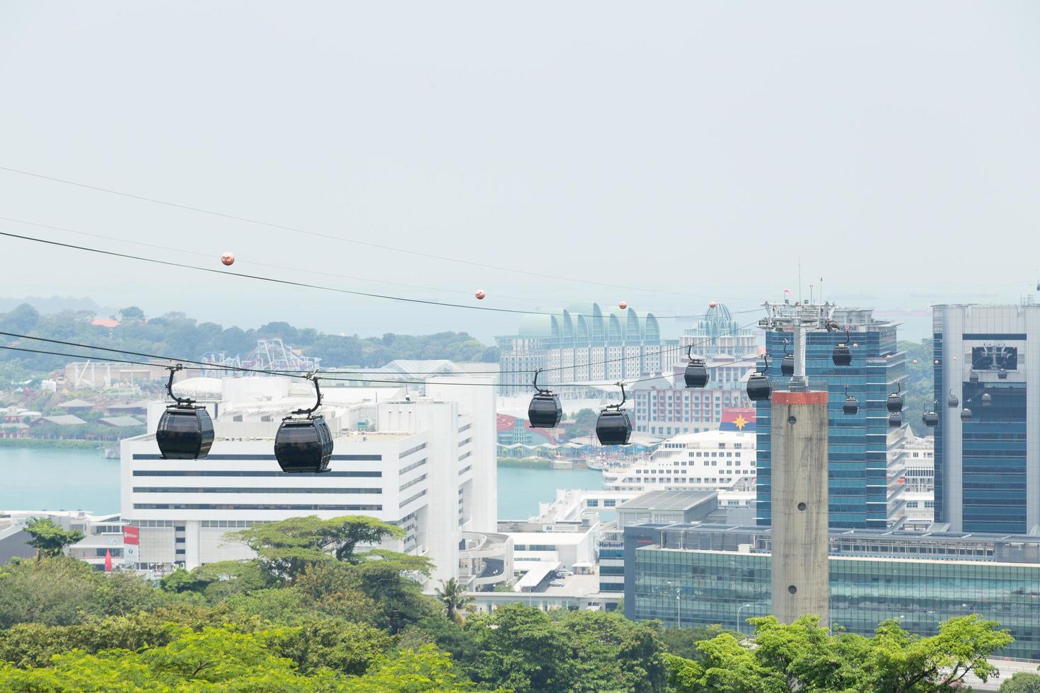 téléphérique à singapour photo