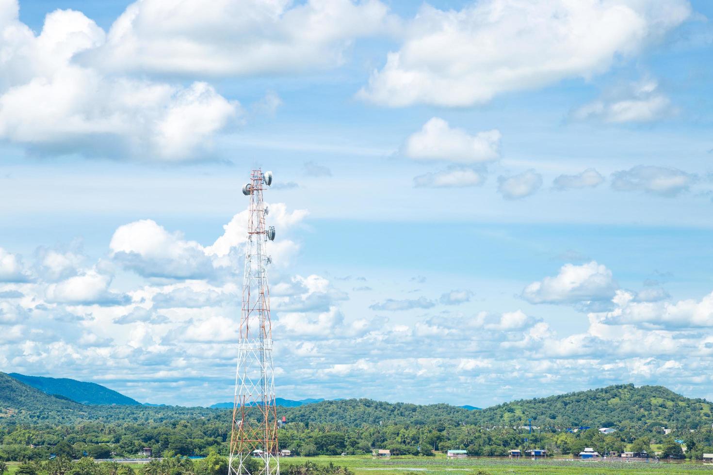 système d'antenne téléphonique photo