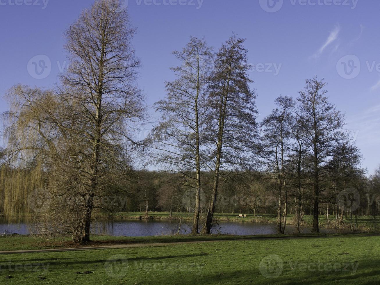 Lac dans le allemand pays de munster photo